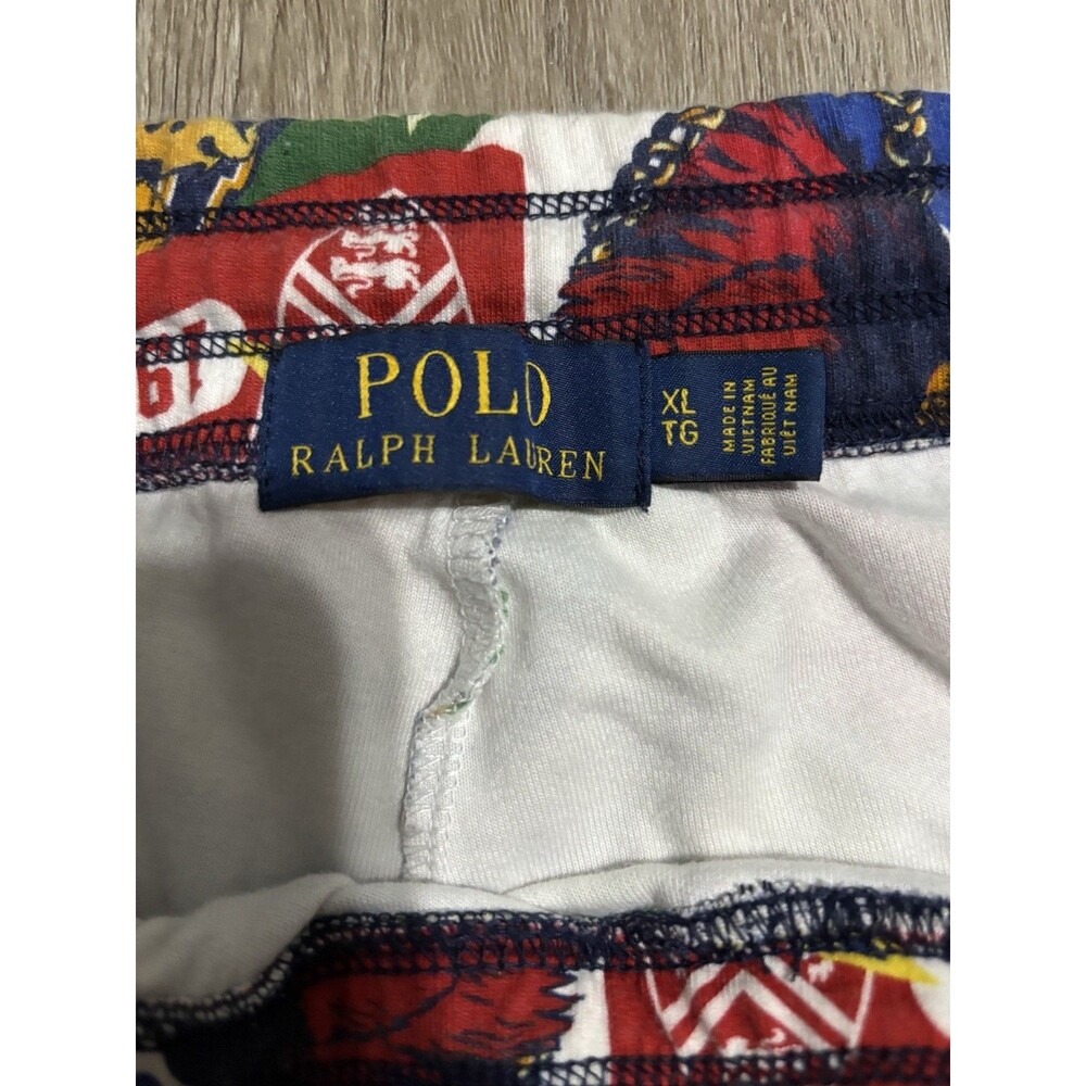 Polo Ralph Lauren Collegiate Logo Shorts Mens Size XL - Picture 2 of 4